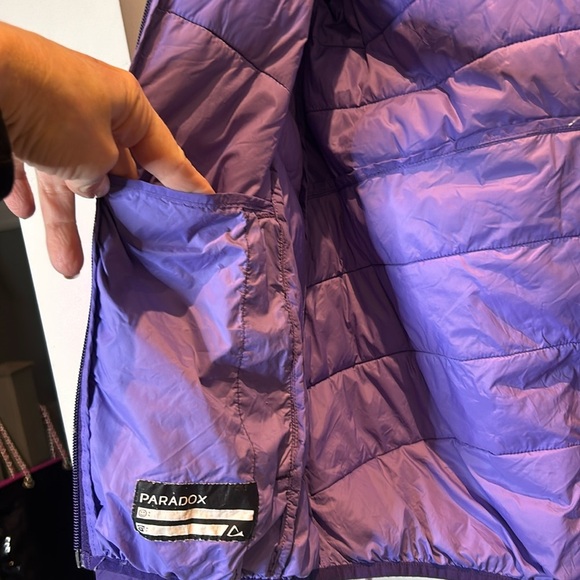 Paradox Purple Puffer Lightweight Winter Jacket - Picture 12 of 14